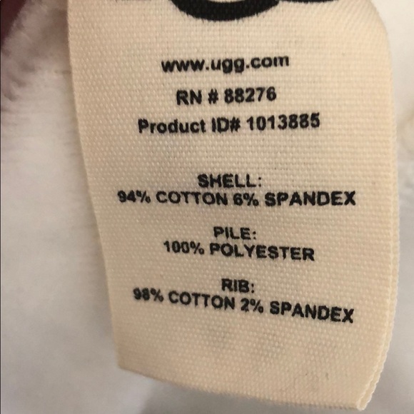 NWT UGG Karoline Plush Cream Robe Size Large - Picture 12 of 14